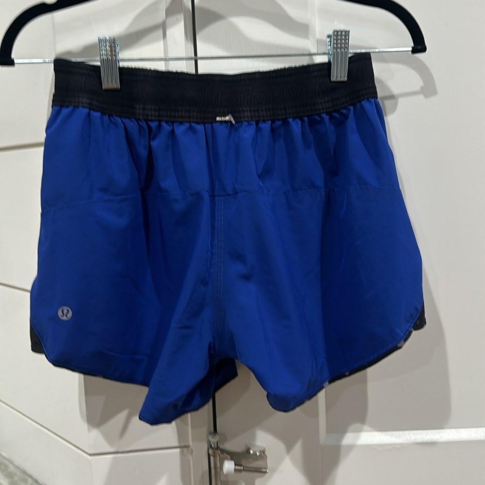 (6023) LULULEMON Go The Distance Short Sz 6 W=13" REVERSIBLE - Picture 10 of 11